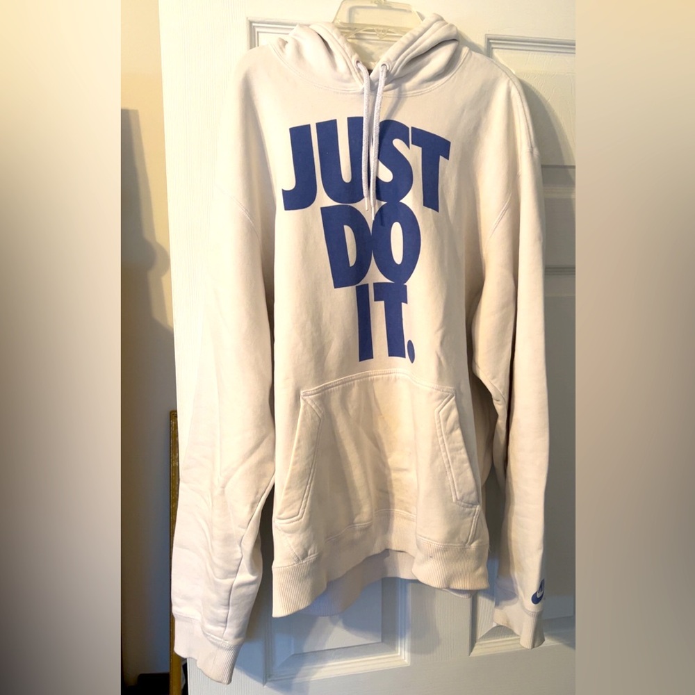 Nike just do it mens sweatshirt size large